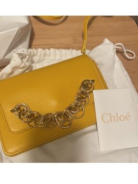 Calfskin Drew Bijou Clutch Crossbody